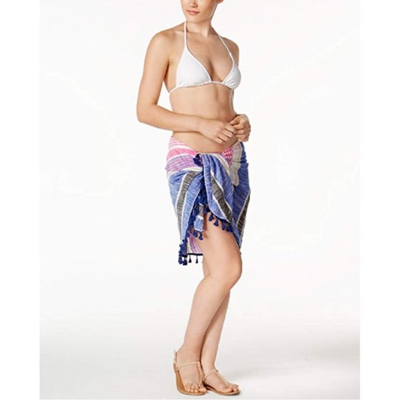 Collection XIIX Cotton Circle Wrap, Scarf, CoverUp - Picture 2 of 7